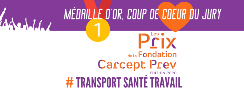 Transports BRAY récompensé par la fondation Carcept Prev Transport santé travail